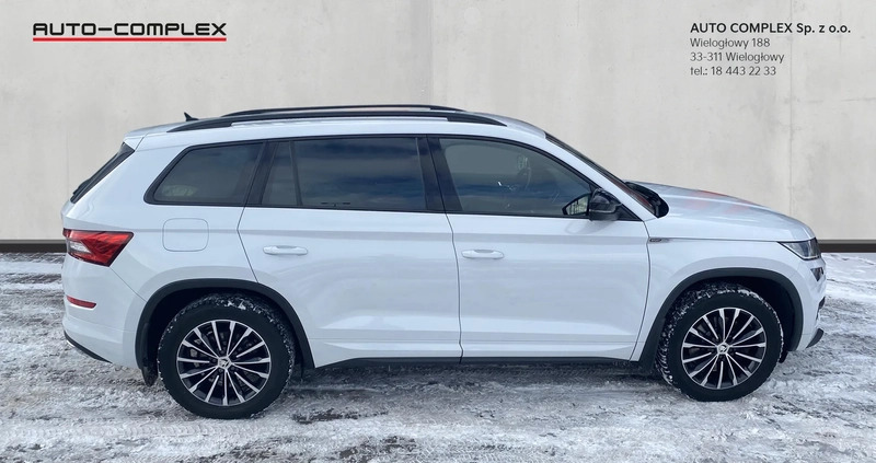 Skoda Kodiaq cena 116900 przebieg: 207360, rok produkcji 2019 z Luboń małe 191